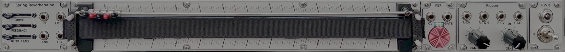Panel image for 1U Row for BPNYC 7U 96hp Travel Case