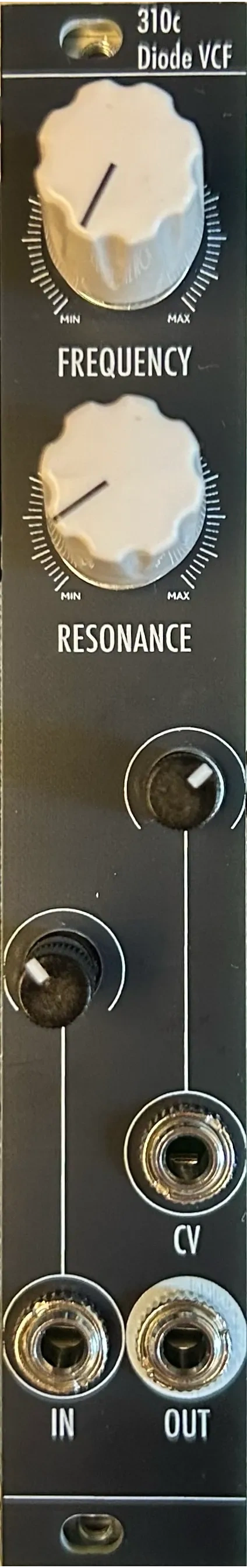 Panel image for 310c Diode Voltage Controlled Filter