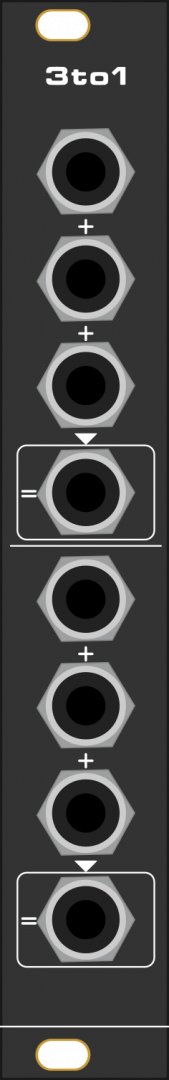 Panel image for 3to1 Precision Adder Unity