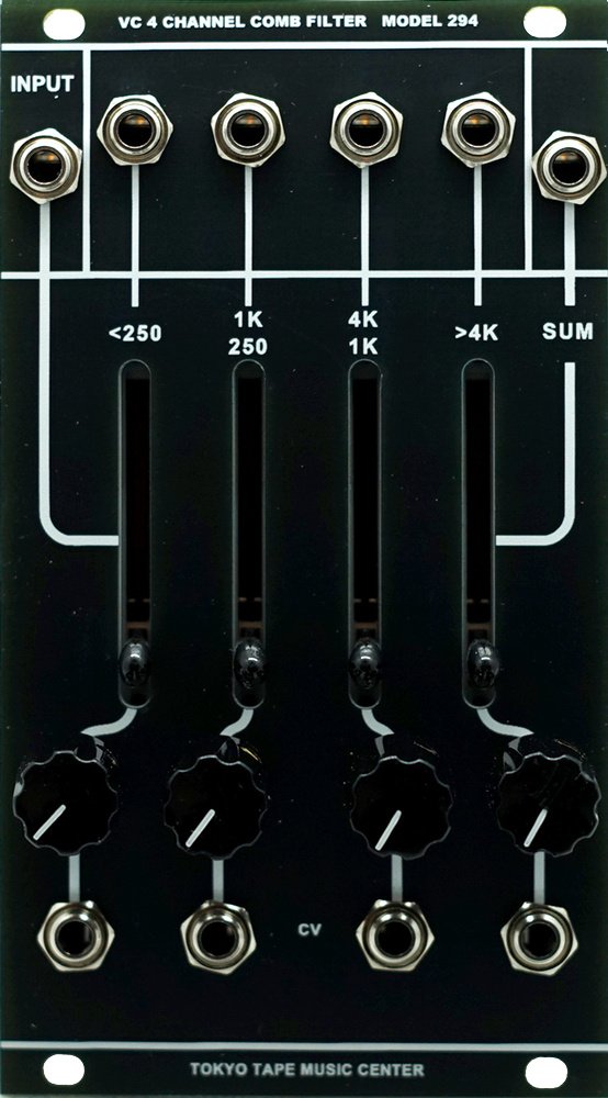 Panel image for 4 Channel Comb Filter MODEL 294