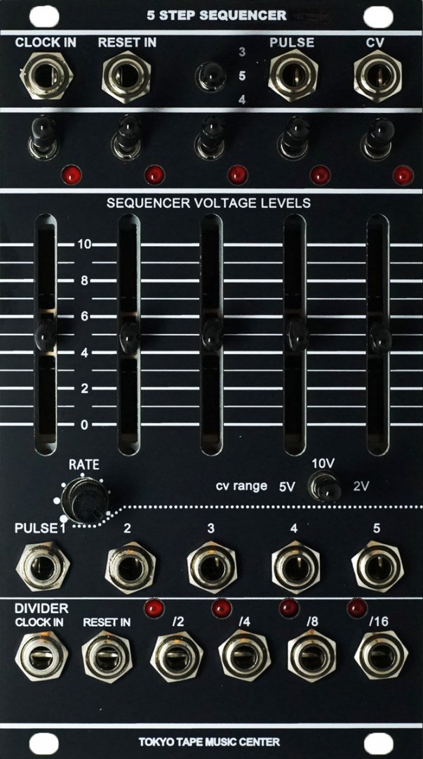 Panel image for 5 Step Sequencer