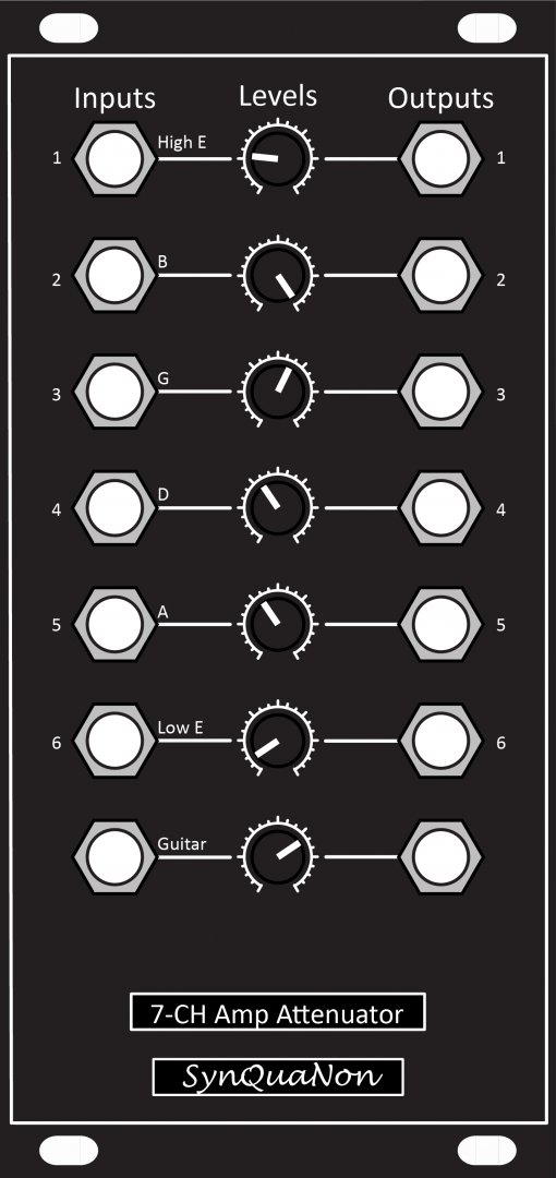 Panel image for 7-Channel Amplifier-Attenuator