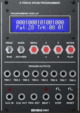 Panel image for 8-track Drum Programmer
