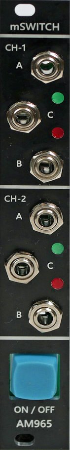 Panel image for 965 Manual Switch