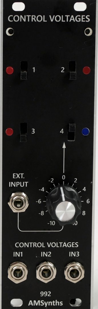 Panel image for 992 CONTROL VOLTAGES