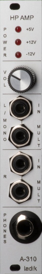 Panel image for A-310 Headphone Amp