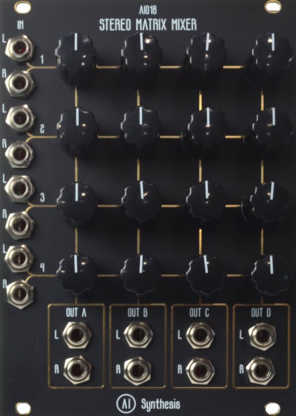 Panel image for AI018 Stereo Matrix Mixer