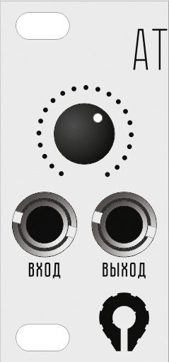 Panel image for AT aluminium 1U