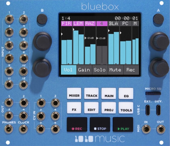 Panel image for Bluebox Eurorack Edition