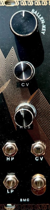 Panel image for BMC055 Sallen-Key VCF