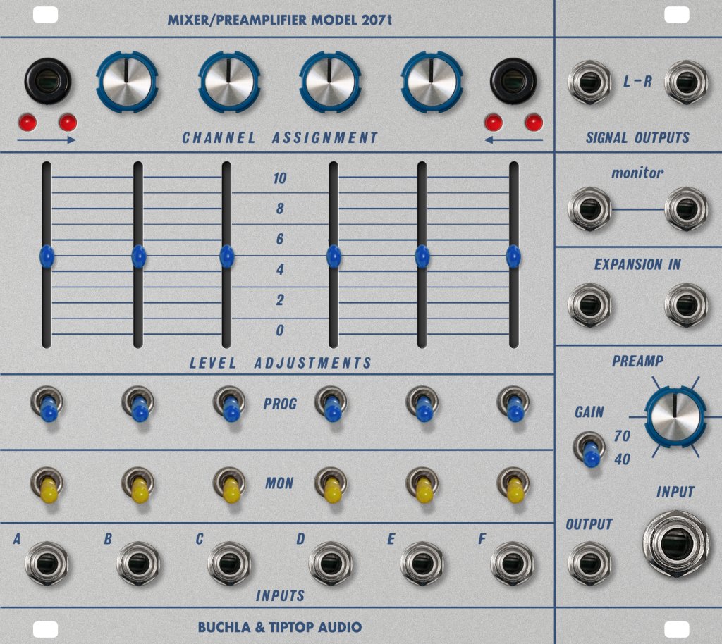 Panel image for Buchla 207t