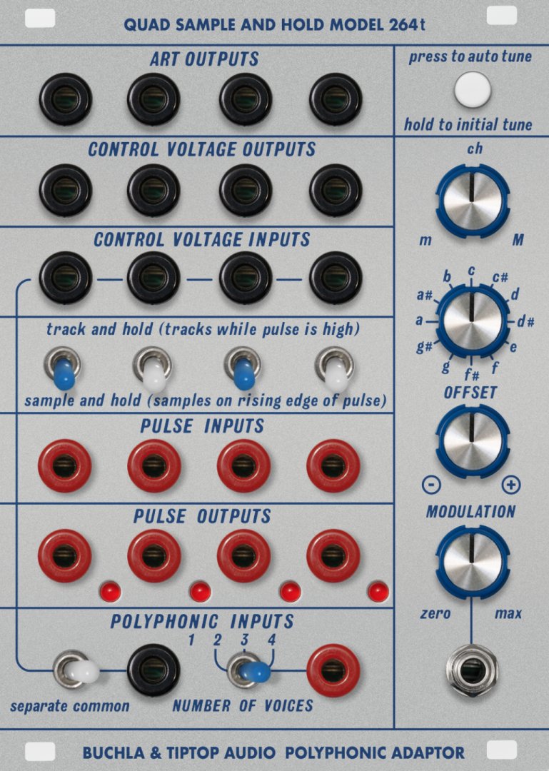 Panel image for Buchla 264t