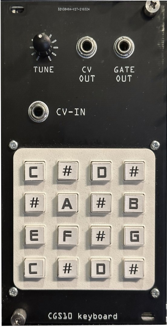 Panel image for CGS10 Keyboard