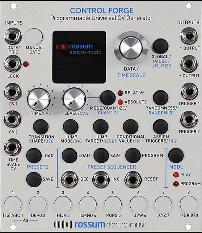 Panel image for CONTROL FORGE