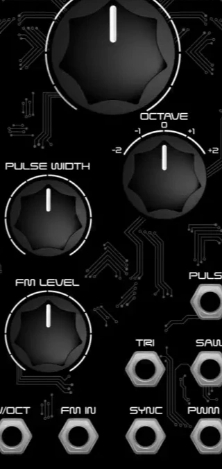 Panel image for DIY Polivoks VCO II