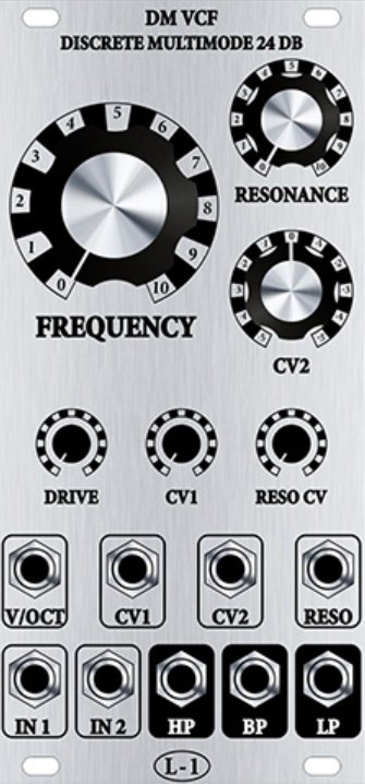 Panel image for DM VCF - Discrete Multimode VC Filter