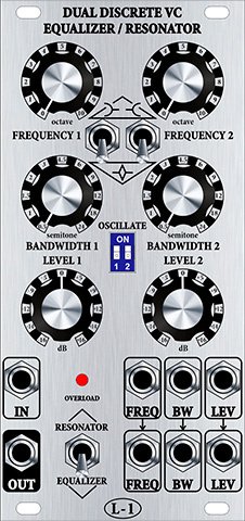 Panel image for Dual Discrete VC Equalizer / Resonator