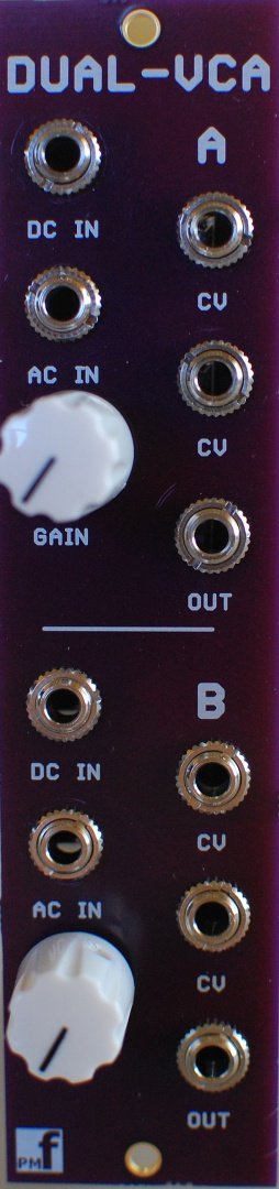 Panel image for Dual VCA