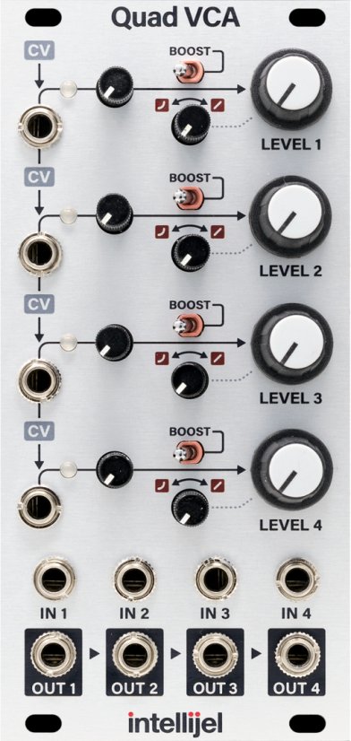 Panel image for Quad VCA