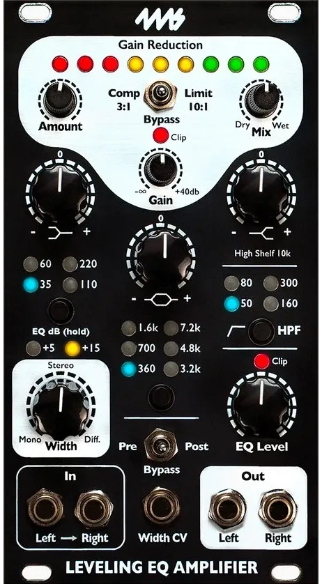 Panel image for Leveling EQ Amplifier