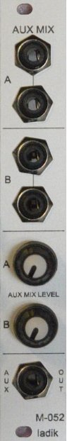Panel image for M-052 2-ch Aux Mixer