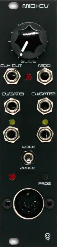 Panel image for MIDICVX: Erica Synths MIDI-CV II Upgrade