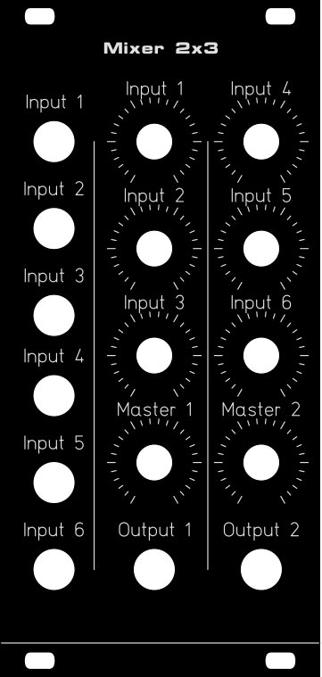 Panel image for Mixer 2x3