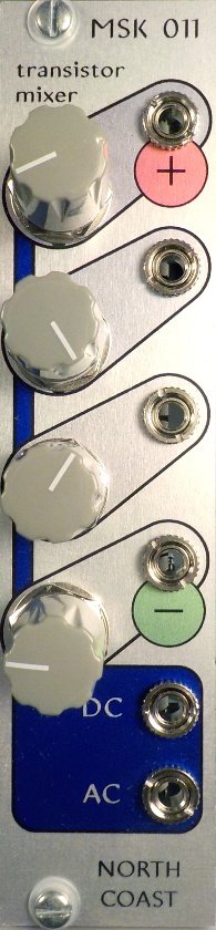 Panel image for MSK 011 Transistor Mixer