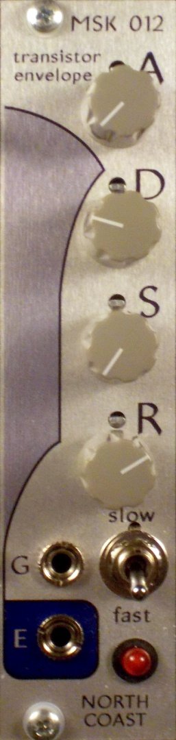 Panel image for MSK 012 Transistor ADSR