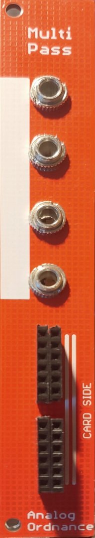 Panel image for Multi Pass