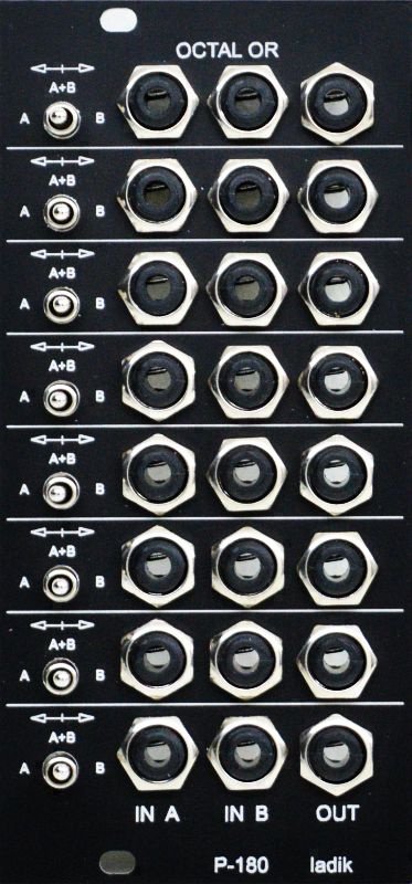Panel image for P-180 Octal switchable “OR”