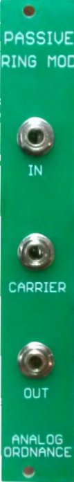 Panel image for Passive Ring Mod