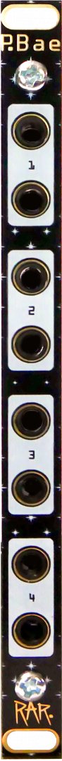 Panel image for Patch Bae 3u 4 Channel