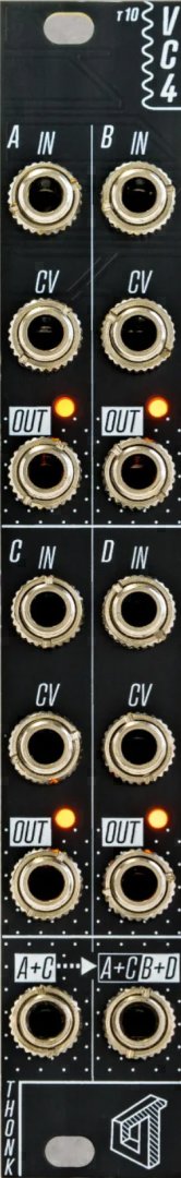Panel image for Quad VCA