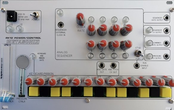 Panel image for Rk10 Power/Control