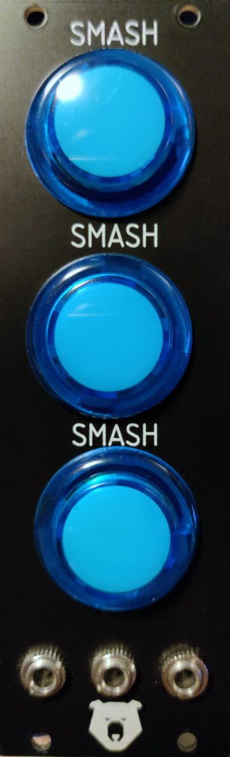 Panel image for Smash - blue arcade buttons