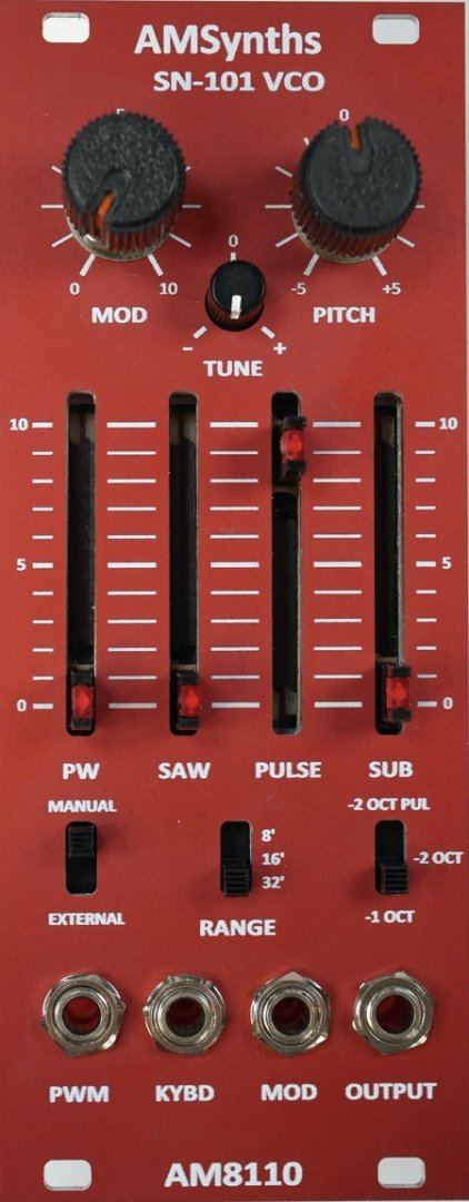 Panel image for SN-101 VCO