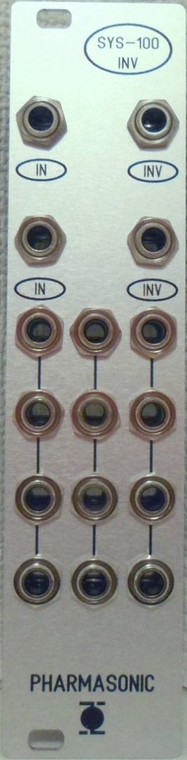 Panel image for SYS-100 INV