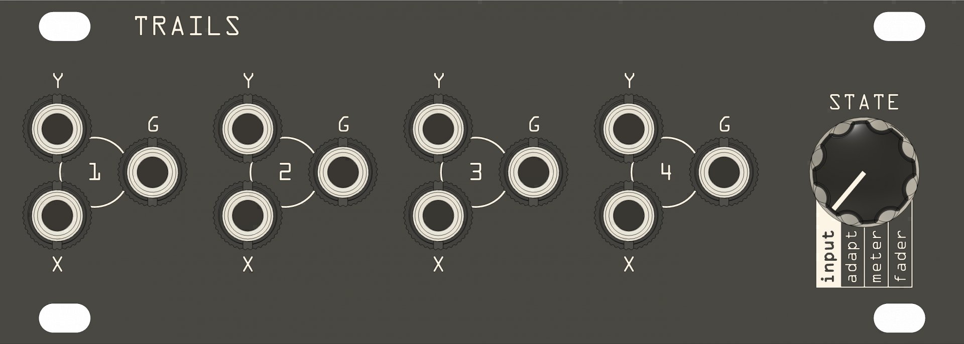 Panel image for Trails Output Module 1U