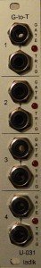 Panel image for U-031 Quad Gate-to-Trig converter