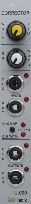Panel image for U-090 Clock/Reset Corrector