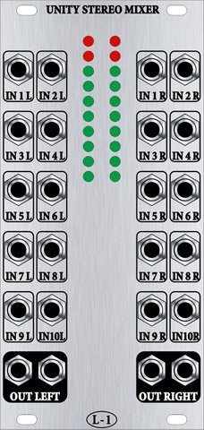 Panel image for Unity Stereo Mixer