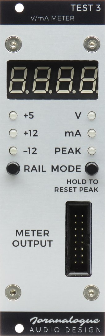 Panel image for V/mA Meter