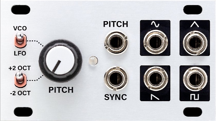 Panel image for VCO 1U