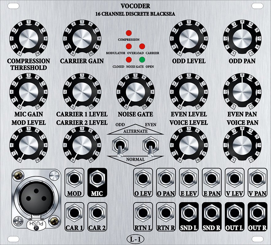 Panel image for Vocoder 16 Channel Discreet Blacksea