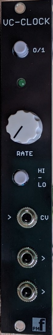 Panel image for Voltage Controlled Clock