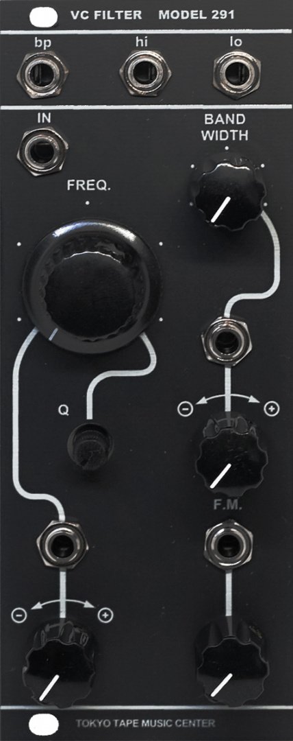 Panel image for Voltage Controlled Filter MODEL 291