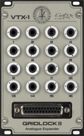 Panel image for VTX-1 Eurorack Expander