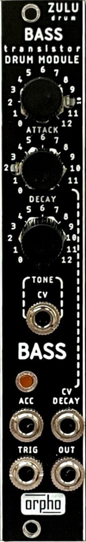 Panel image for ZULU drum BASS