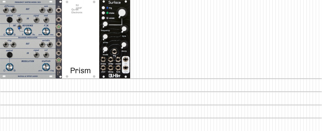 Rack preview for RACK LIVE